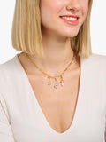 THOMAS SABO double heart crystal charm in silver - British product
