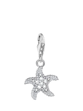 Thomas Sabo starfish charm with cubic zirconia, imported from the UK