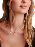 Thomas Sabo crystal heart charm in sterling silver (British brand)