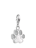 Thomas Sabo paw charm with cubic zirconia, imported from the UK