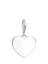 John Lewis THOMAS SABO Sterling Silver Heart Charm- Buy online at McGrocer
