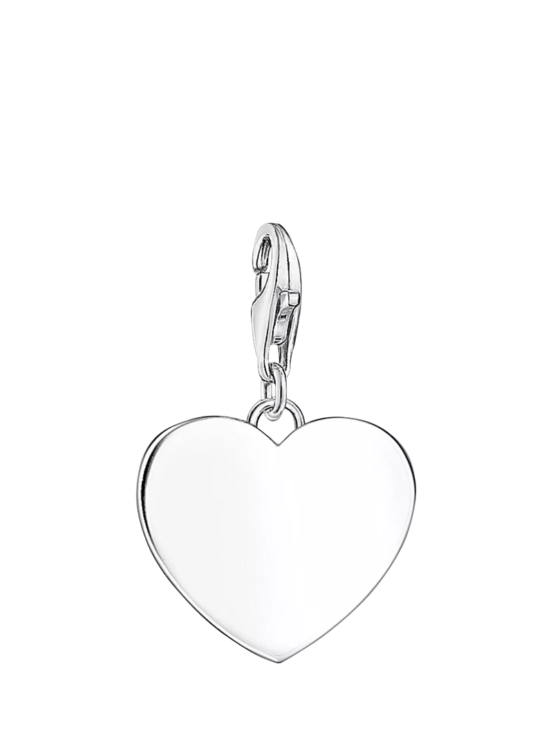 THOMAS SABO sterling silver heart charm, imported from the UK