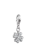 Thomas Sabo silver clover charm with cubic zirconia - British product