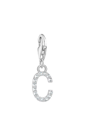 THOMAS SABO Cubic Zirconia Letter Charm Pendant