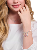 Thomas Sabo pink enamel heart charm (British brand)