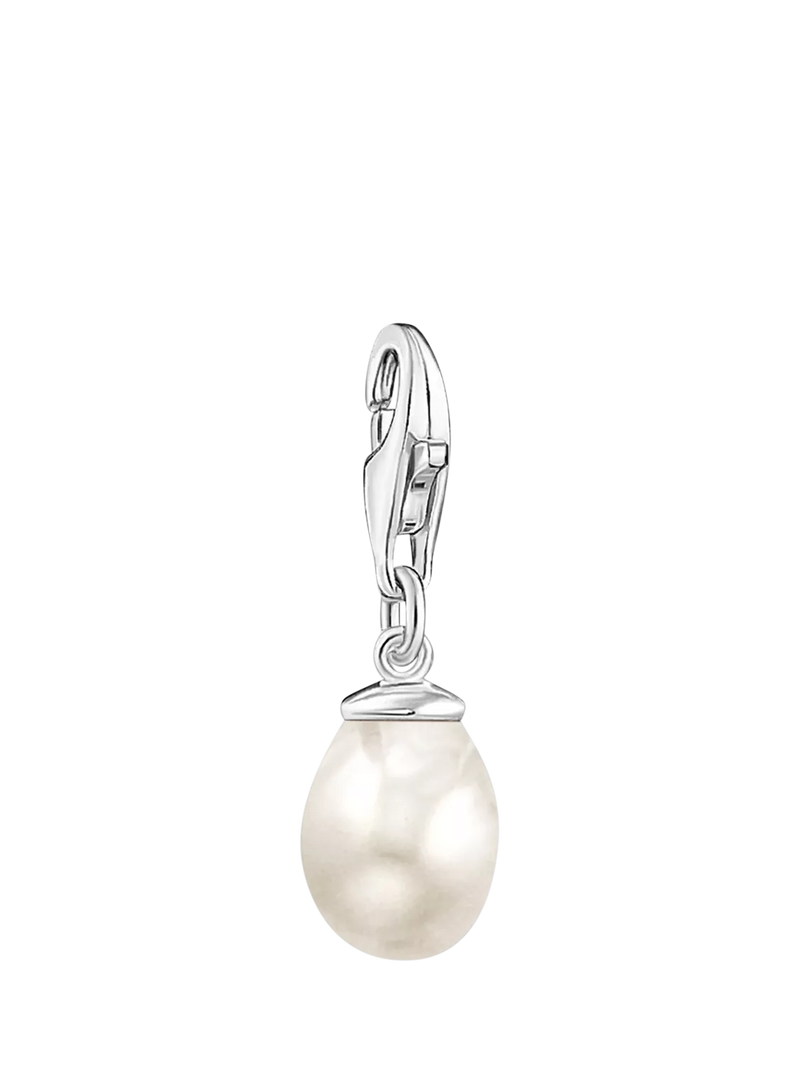 THOMAS SABO freshwater pearl charm silver/white, UK version