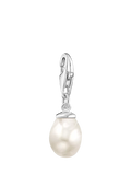 THOMAS SABO freshwater pearl charm silver/white, UK version