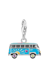 John Lewis THOMAS SABO Enamel Volkswagen Charm, Silver/Multi- Buy online at McGrocer