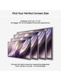 Samsung S99H 55-inch OLED TV, imported from the UK