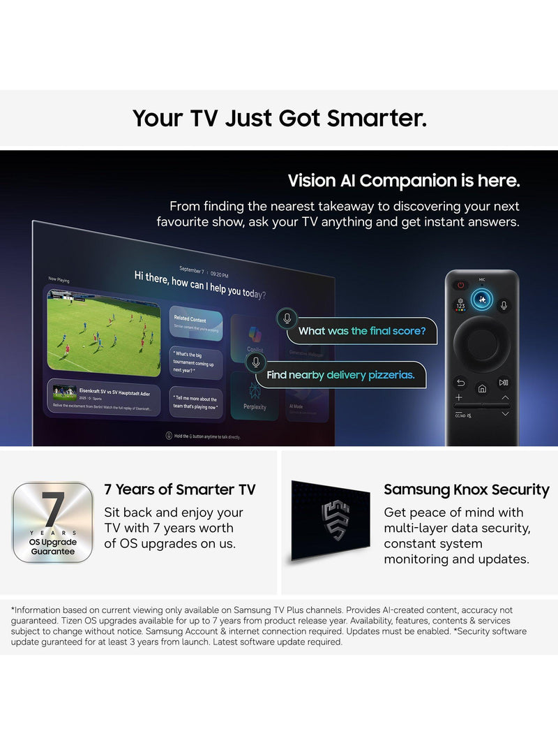 Samsung UE65U8000H 65 inch 4K Smart TV - British product