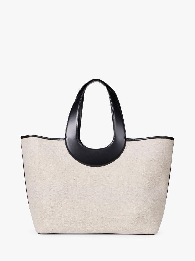 Samsøe Samsøe Saberta beach tote bag bone white (British brand)