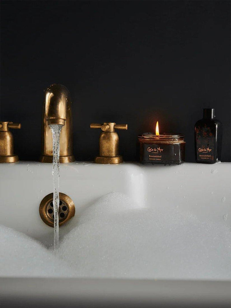 Coco de Mer Roseravished massage candle - British product
