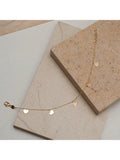 IBB 9ct yellow gold heart charm bracelet, UK version
