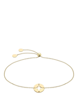John Lewis IBB 9ct Yellow Gold Compass Charm Bracelet- Buy online at McGrocer