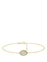 John Lewis IBB 9ct Yellow Gold Mother Of Pearl Bracelet- Buy online at McGrocer