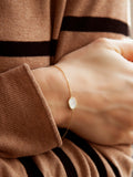 IBB mother of pearl bracelet adjustable 18-19cm (British brand)
