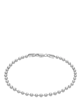 John Lewis IBB Sterling Silver Ball Chain Bracelet- Buy online at McGrocer