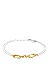 John Lewis IBB Paper Link Curb Bracelet Multi- Buy online at McGrocer