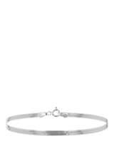 John Lewis IBB Sterling Silver Triple Herringbone Bracelet 18cm- Buy online at McGrocer