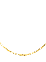John Lewis IBB Figaro Chain Necklace, Gold, 46cm- Buy online at McGrocer