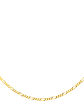 IBB Figaro chain necklace gold plated sterling silver - British product