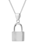 IBB padlock pendant necklace 46cm - British product