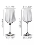 Spiegelau Lifestyle wine glasses 12 pack 630ml, UK version
