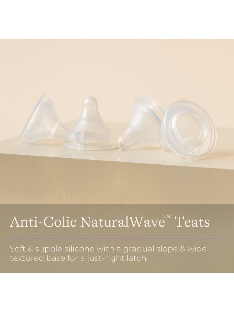Lansinoh slow flow baby teats pack of 2 (British brand)
