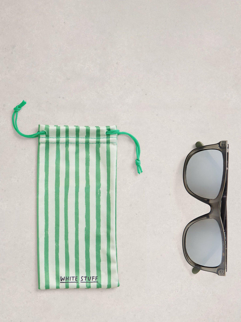 White Stuff Wayfarer sunglasses Black/Multi (British brand)