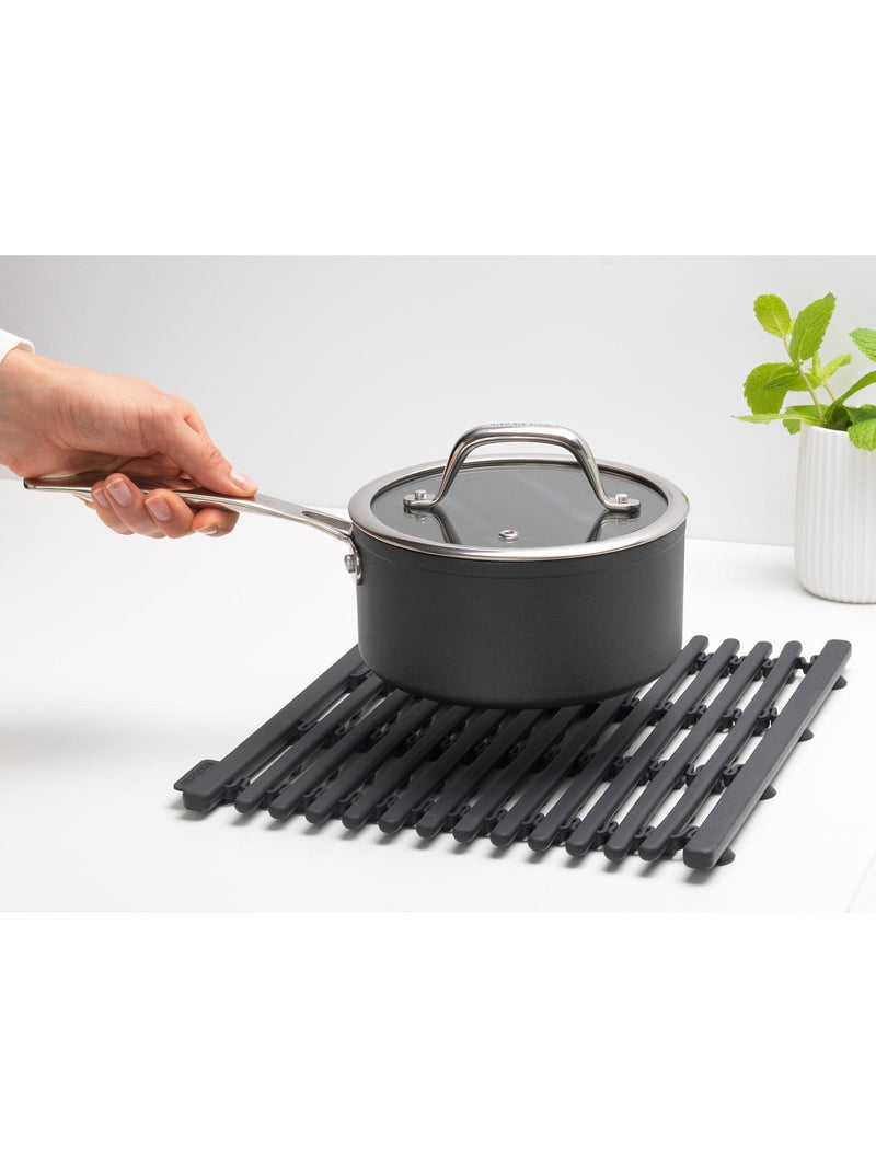Brabantia sink mat dark grey 30x1.5x30cm, imported from the UK