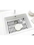 Brabantia sink mat dark grey 30x1.5x30cm, imported from the UK