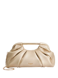 Dune London Ebecci ruched grab bag gold (British brand)