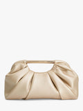 Dune London Ebecci ruched grab bag gold (British brand)