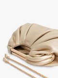 Dune London Ebecci ruched grab bag gold (British brand)