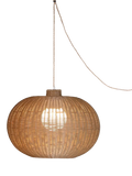 LG Outdoor Ravello rattan pendant lamp 55cm (British brand)