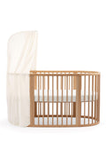 Stokke Sleepi V3 fitted sheet white, imported from the UK