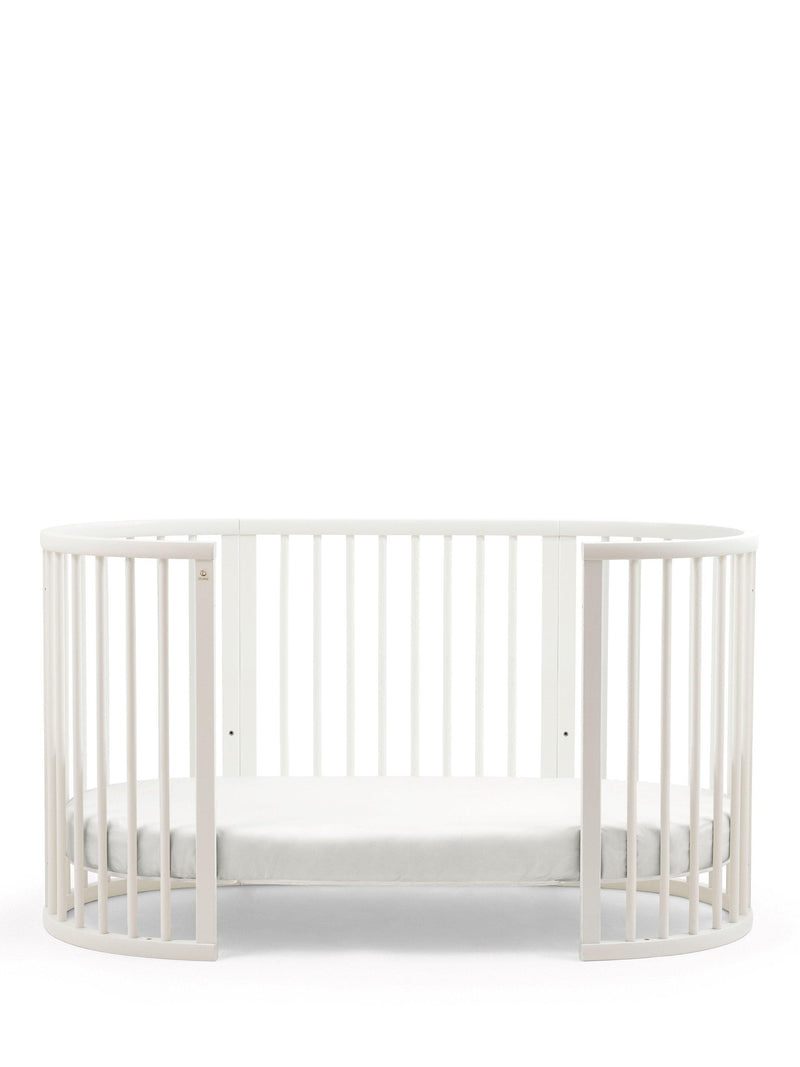 Stokke Sleepi V3 fitted sheet white, imported from the UK