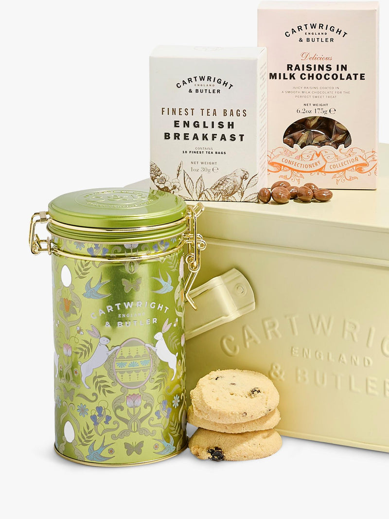 Cartwright & Butler Spring Delights hamper with assorted treats (British brand)