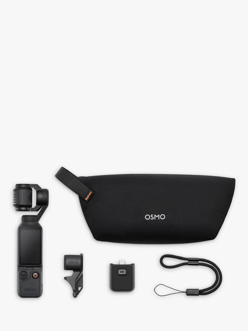 DJI Osmo Pocket 4 4K vlogging camera black - British product
