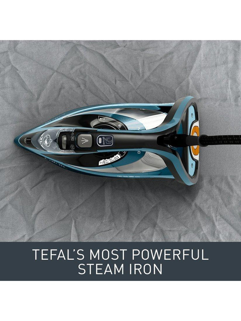 Tefal steam iron FV9853G0 Blue Black, UK version