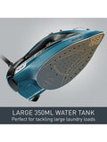 Tefal steam iron FV9853G0 Blue Black, UK version