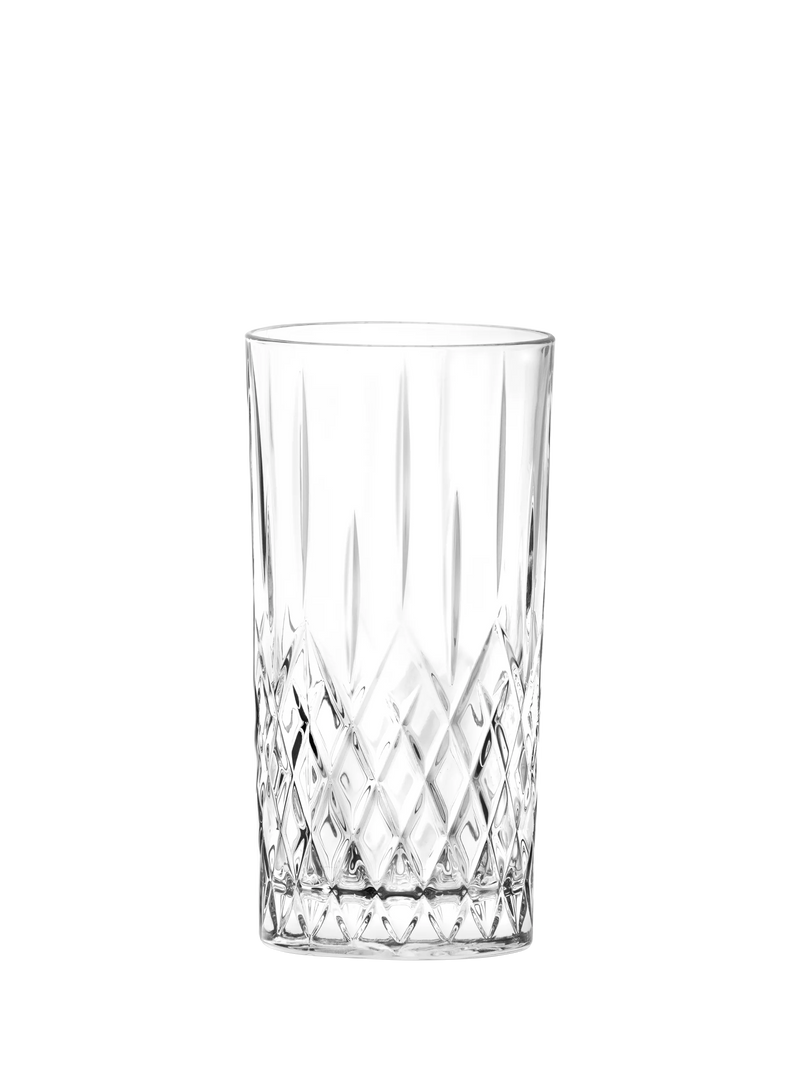 RCR Cristalleria Italiana crystal highball set of 6 375ml (British brand)