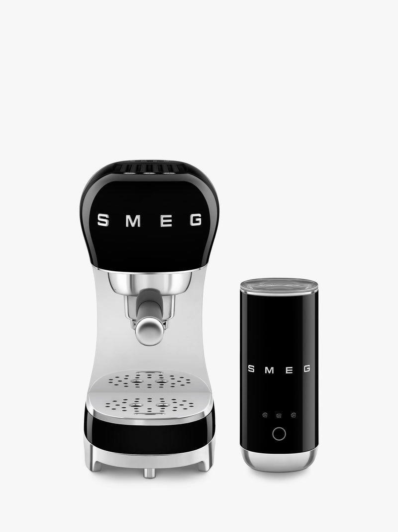 Smeg manual espresso machine with milk frother, UK version