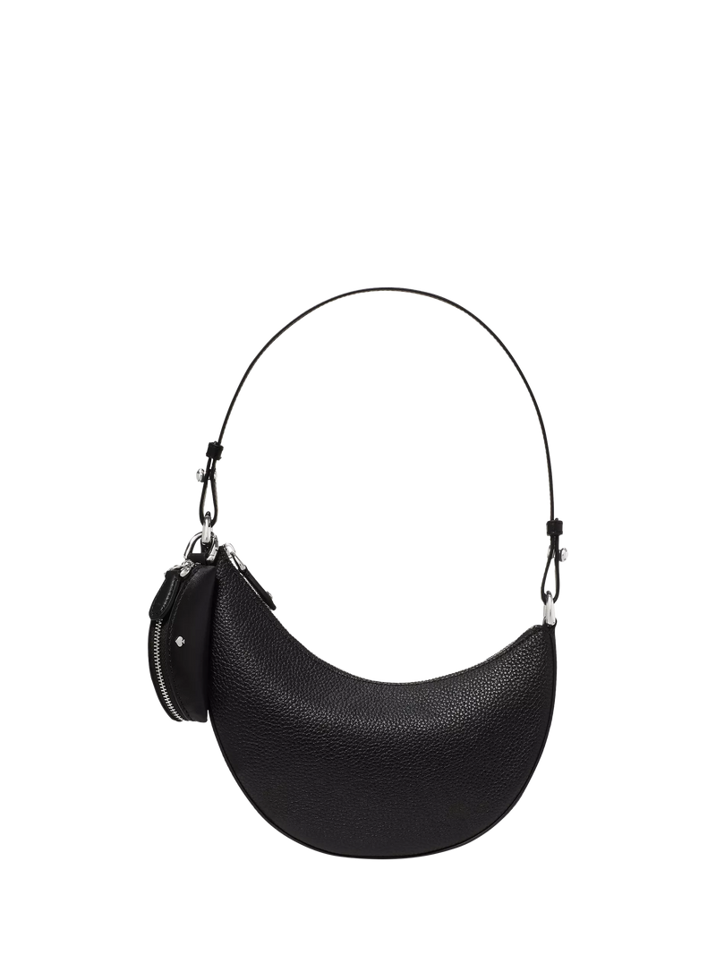 kate spade new york Duo Mini shoulder bag black silver, UK version