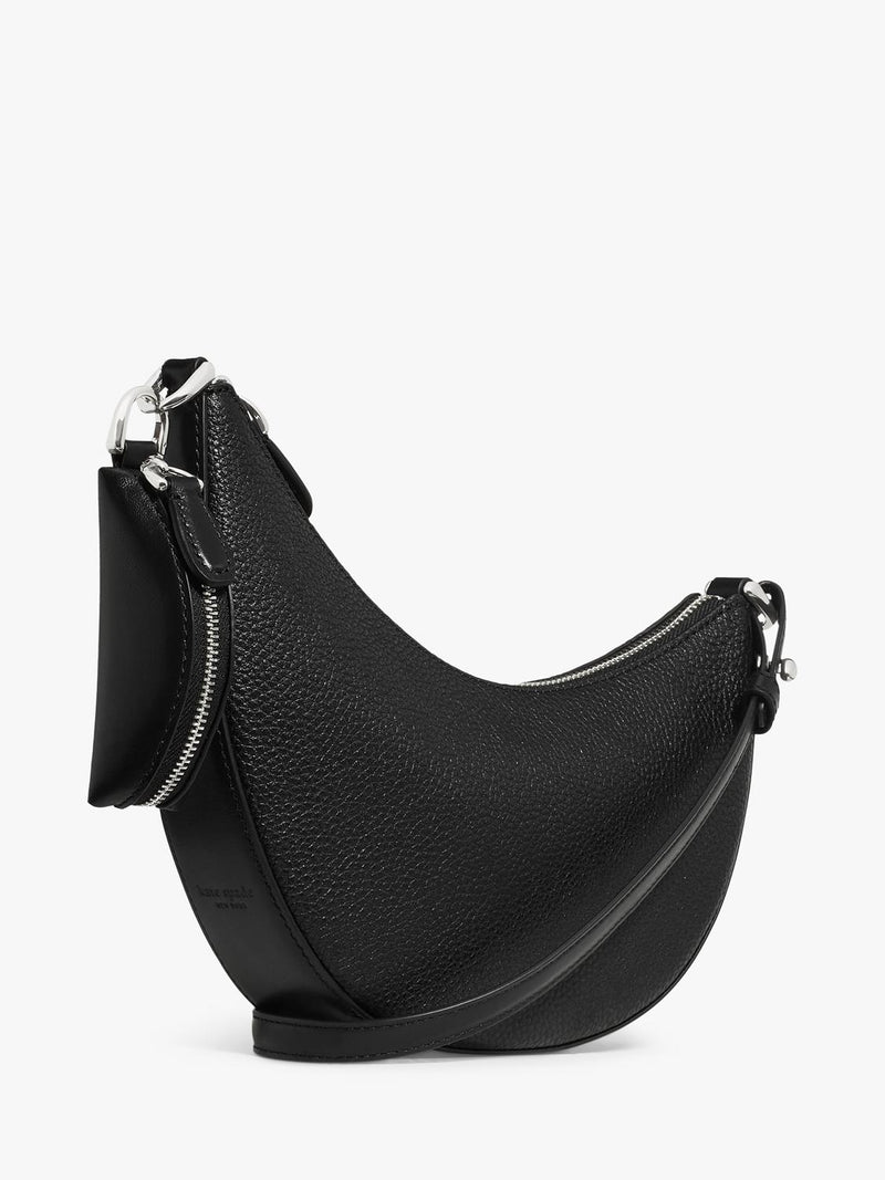 kate spade new york Duo Mini shoulder bag black silver, UK version