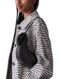kate spade new york Duo Mini shoulder bag black silver, UK version
