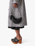 kate spade new york Duo Mini shoulder bag black silver, UK version