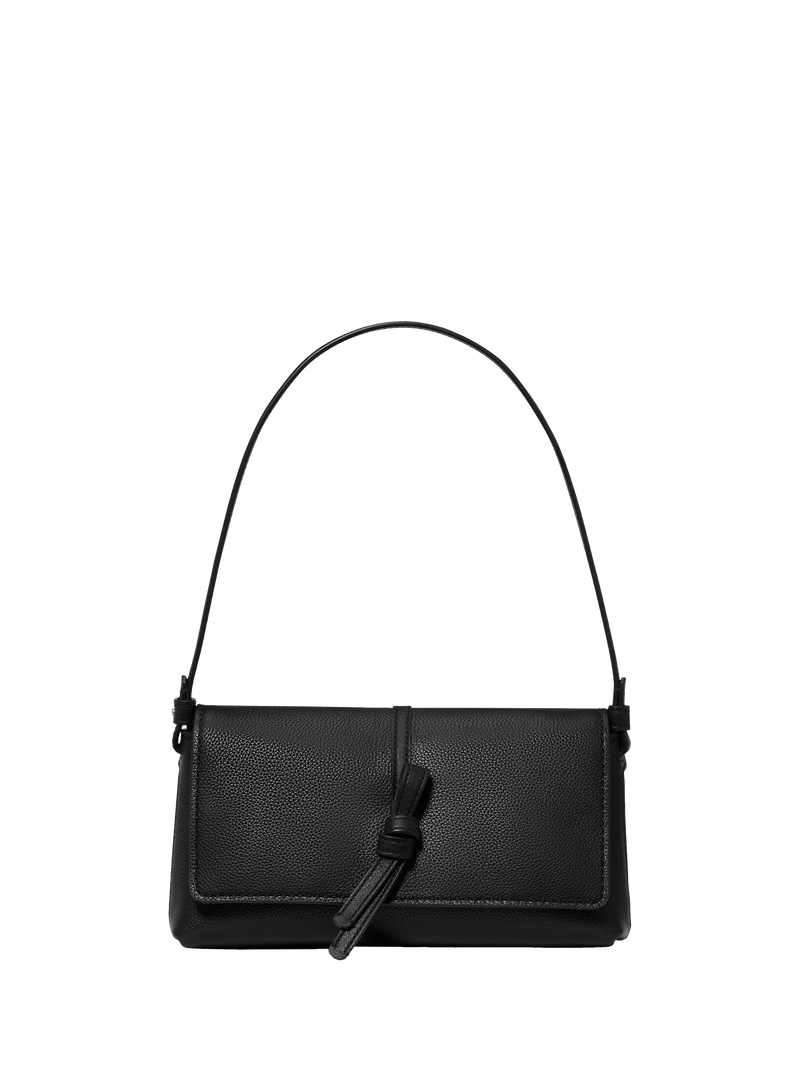 kate spade new york Loop Leather Shoulder Bag black (British brand)