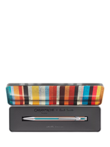 John Lewis Caran d'Ache Paul Smith Special Edition 849 Ballpoint Pen, Silver- Buy online at McGrocer