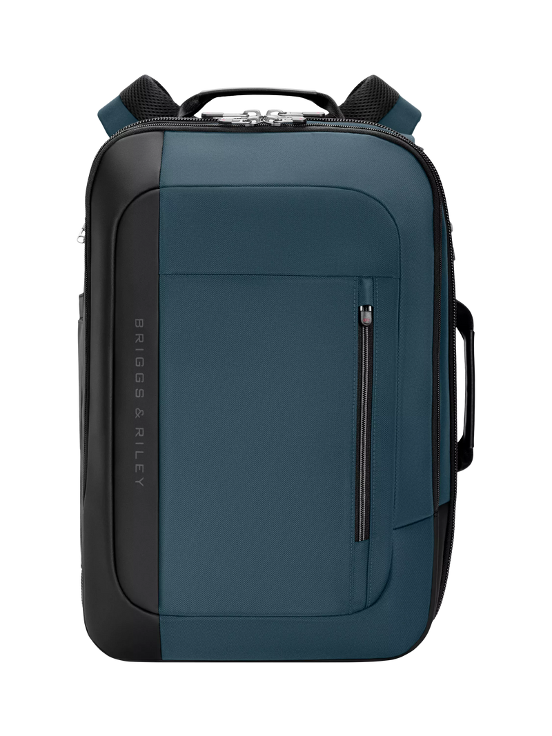 Briggs & Riley Convertible Backpack Duffle in Ocean (British brand)